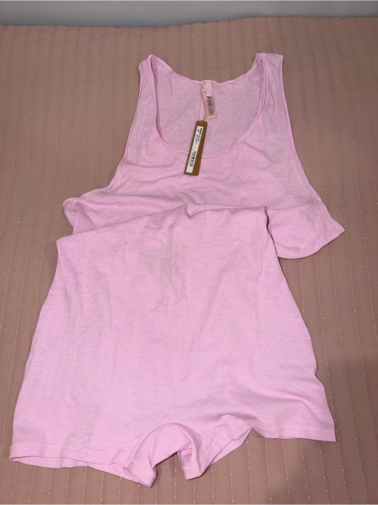 SKIMS Pants - SKIMS Women's Heart Cutout Onesie Jumpsuit in Light Pink